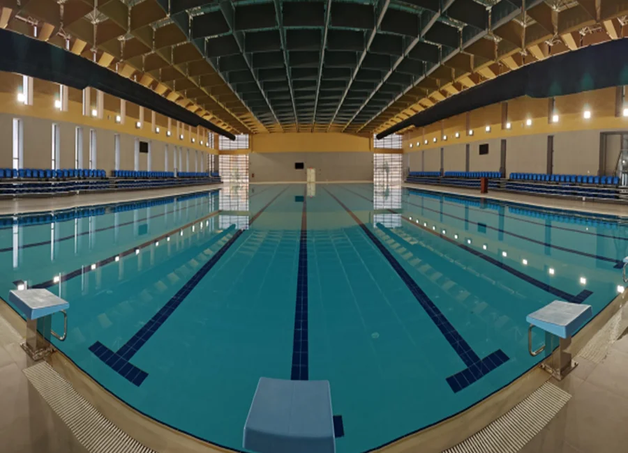RCJ Jubail collage sports centre building